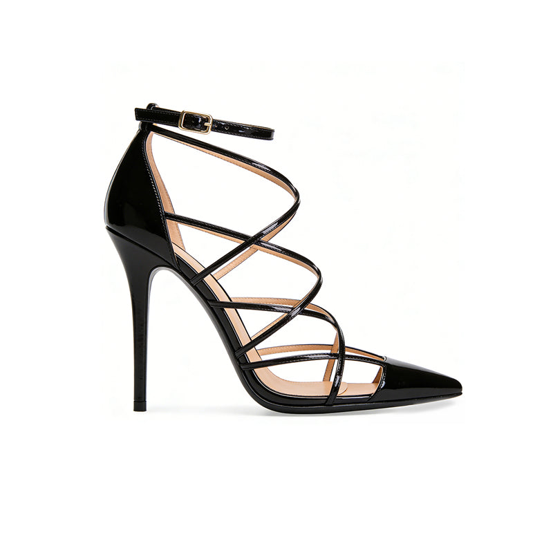 Women's Pointed Toe Stiletto Trendy Fashion High Heel Sandals