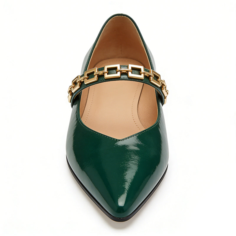 Fashionable Exquisite Sleek Office Pointed Toe Ballet Flats