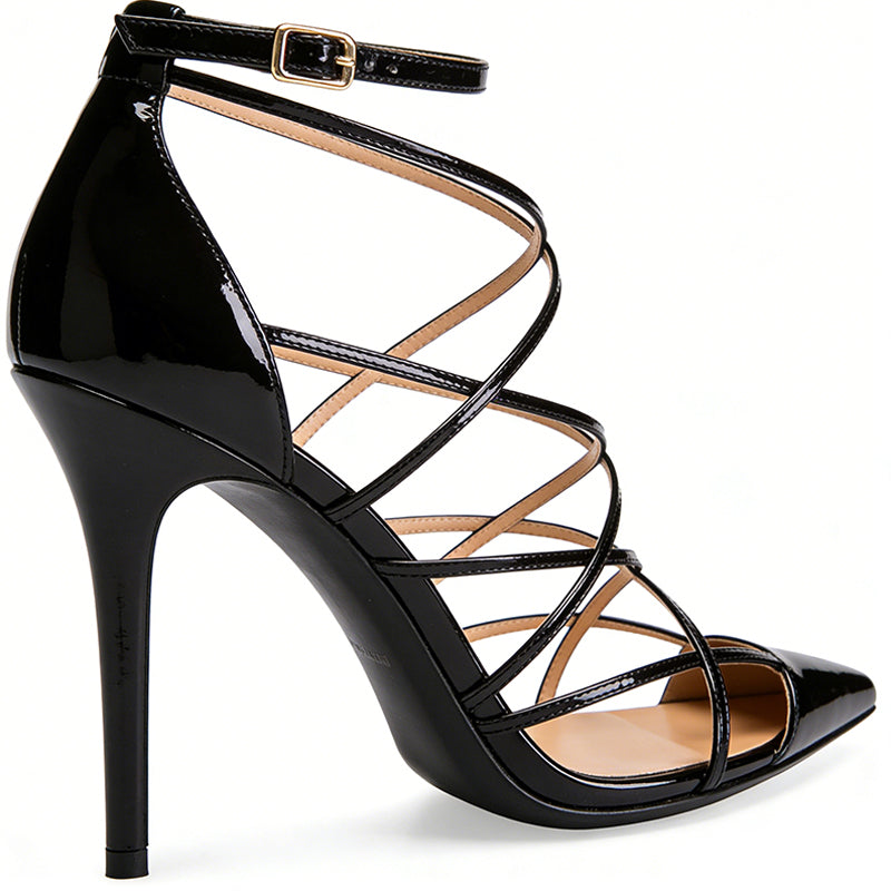 Women's Pointed Toe Stiletto Trendy Fashion High Heel Sandals