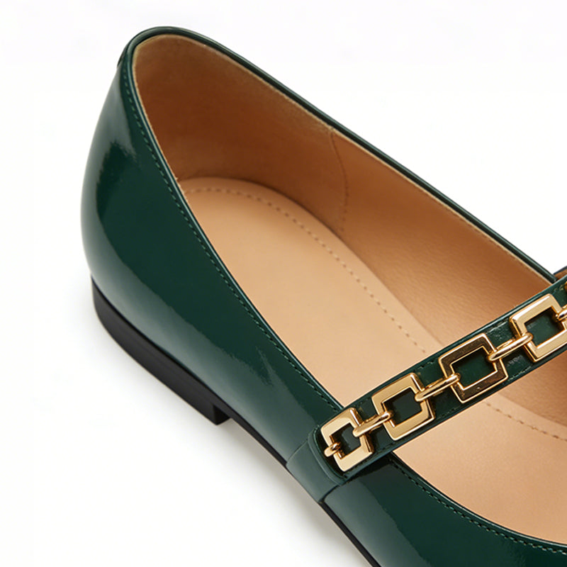 Fashionable Exquisite Sleek Office Pointed Toe Ballet Flats