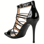 Women's Sleek Urban Style High Heel Sandals
