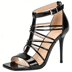 Women's Sleek Urban Style High Heel Sandals