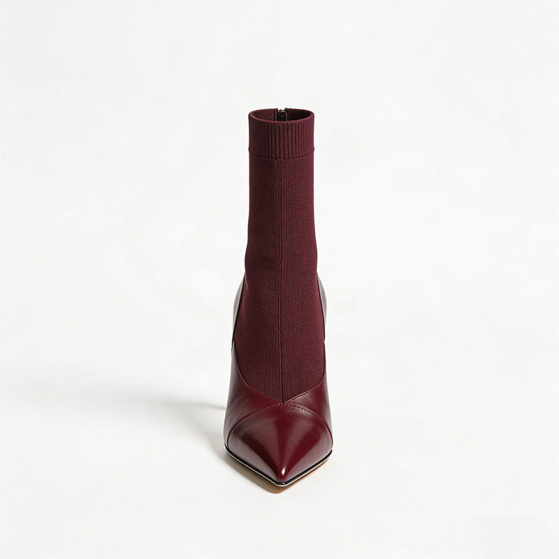 Fashionable Simple Stiletto Heeled Women's Low Boots