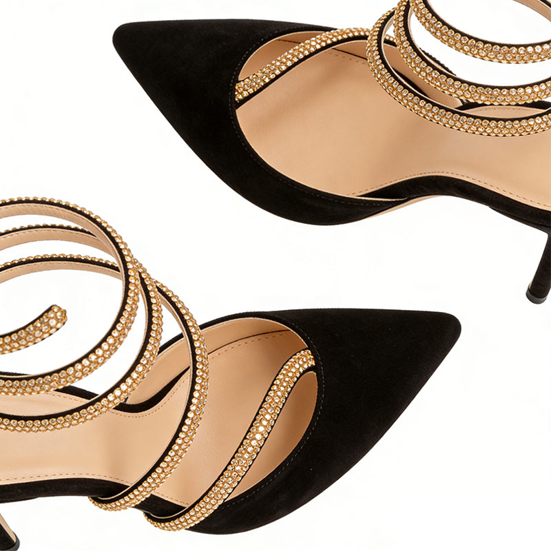 Pointed Toe Stiletto Women's Luxury High Heels