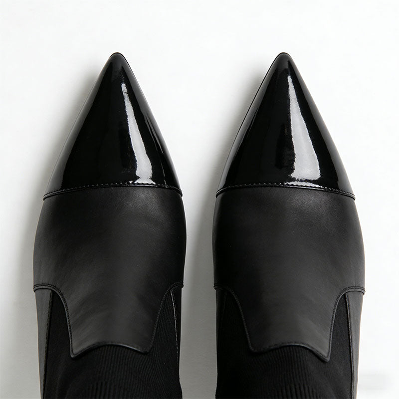 Exquisite Stiletto Heeled Women's Low Boots