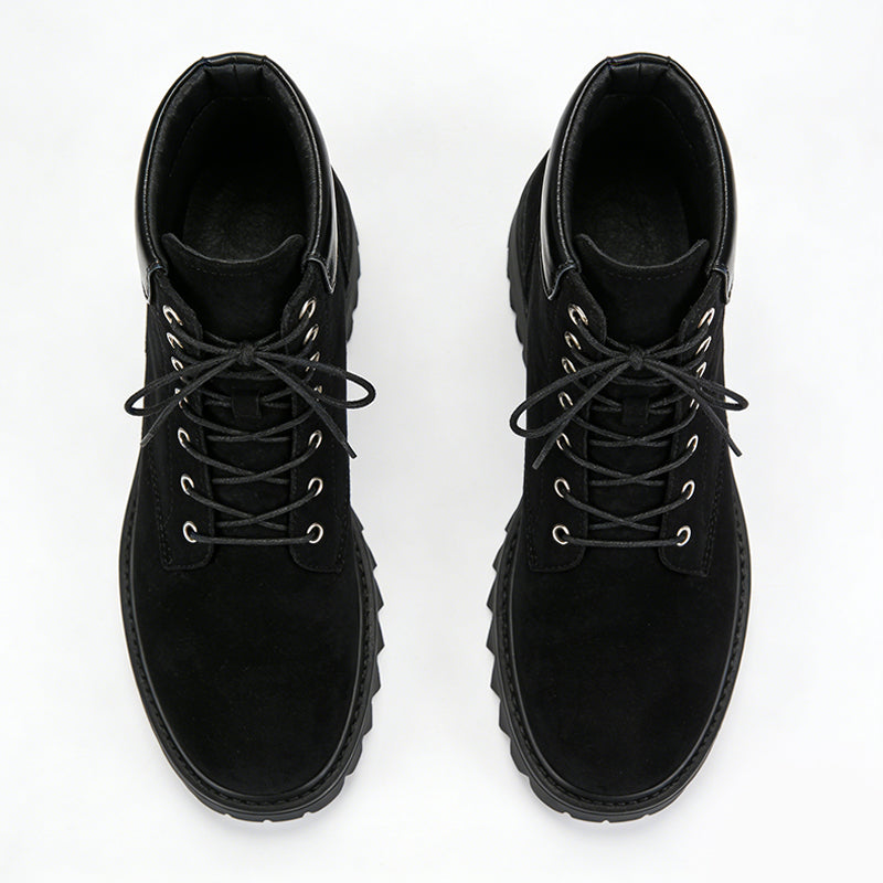 Comfortable And Simple Lace Up Women's Ankle Boots