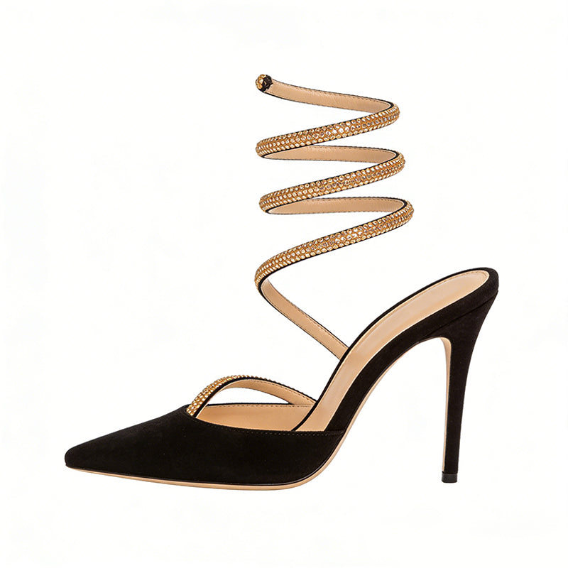 Pointed Toe Stiletto Women's Luxury High Heels