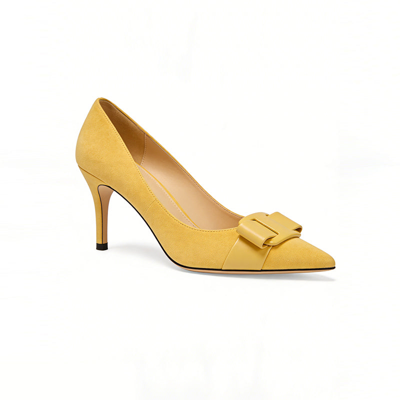 Sweet Bow Decor Daily Commuter Date Pumps
