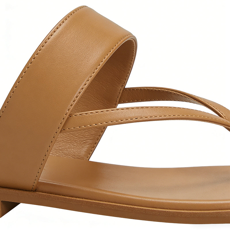 Solid Color Flip Flop Design Commute Comfortable Women's Slippers