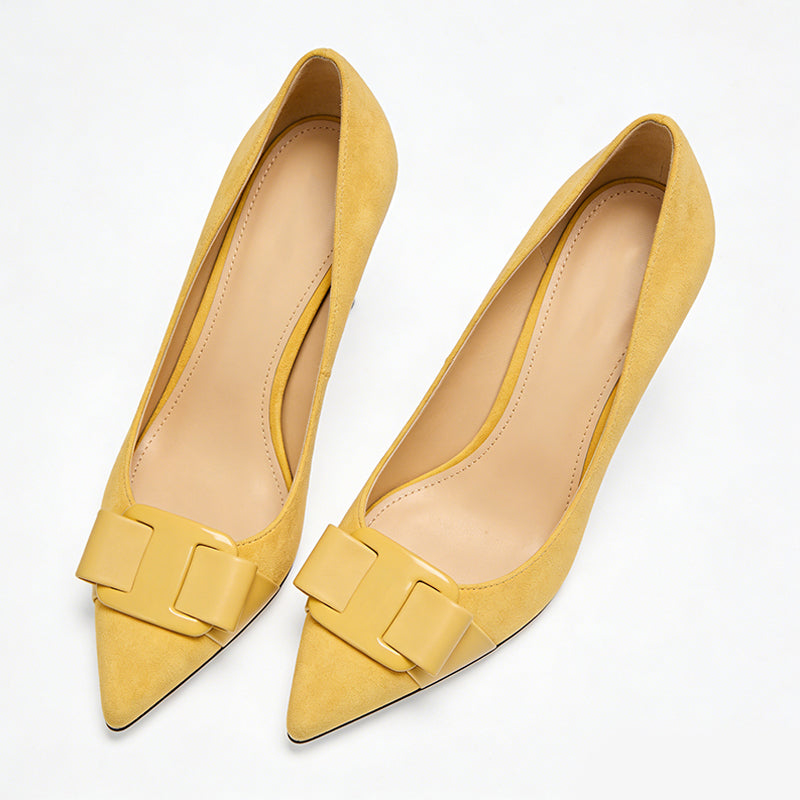 Sweet Bow Decor Daily Commuter Date Pumps