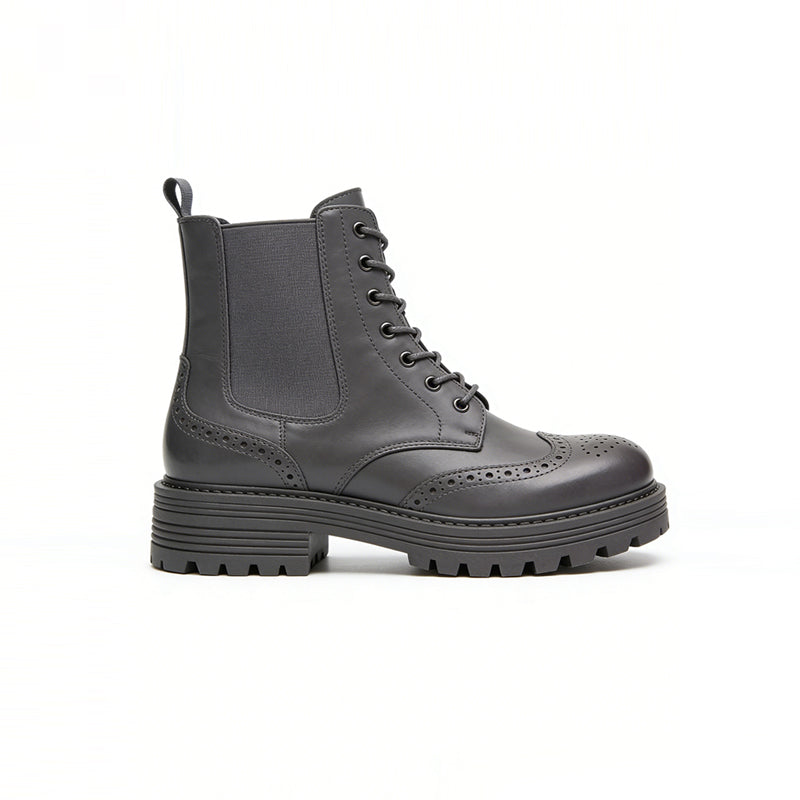 Casual And Warm Lace Up Women's Ankle Boots
