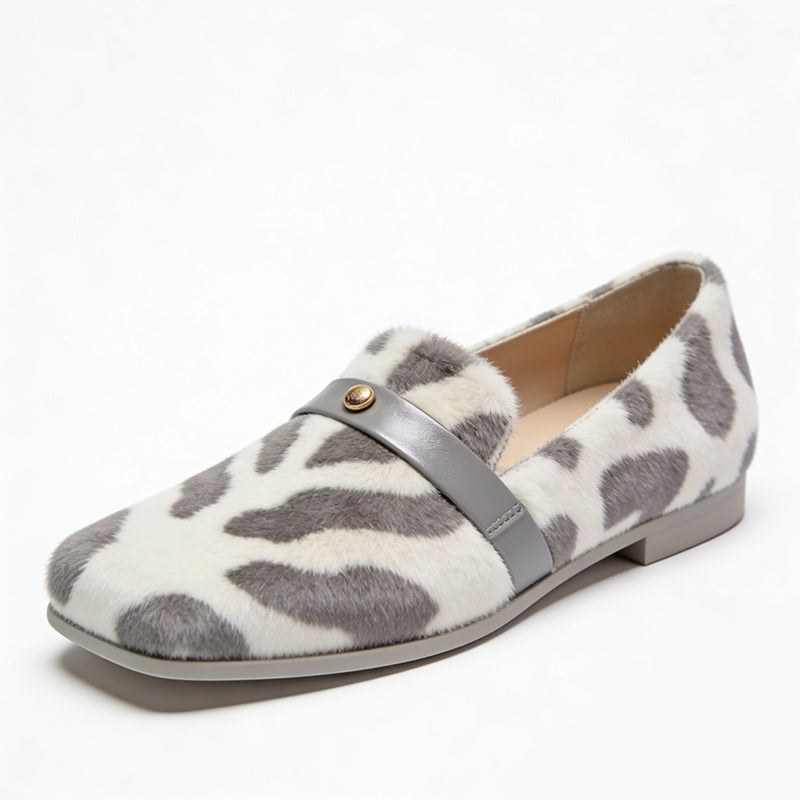 Casual Streetwear Comfortable Square Toe Ballet Flats