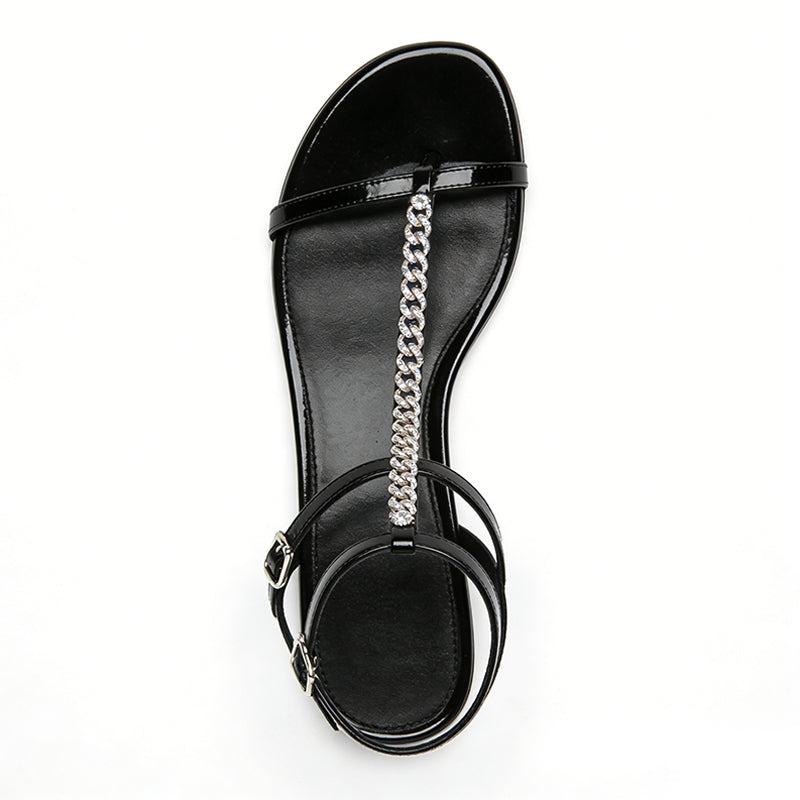 Women's Fashion Unique Eye Catching Commuter Flat Sandals