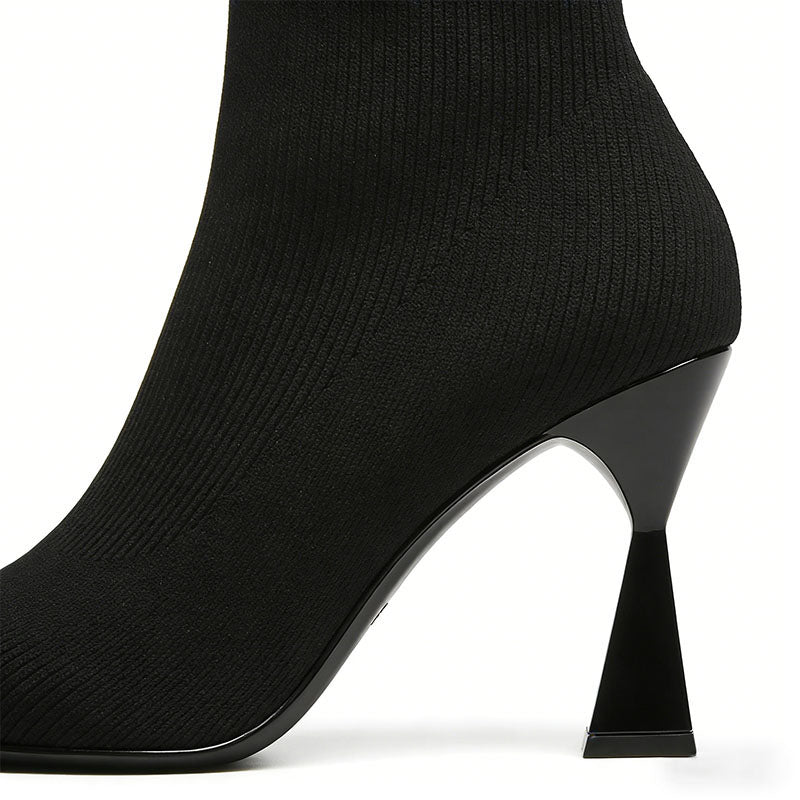 Fashionable Stiletto Heeled Women's Low Boots