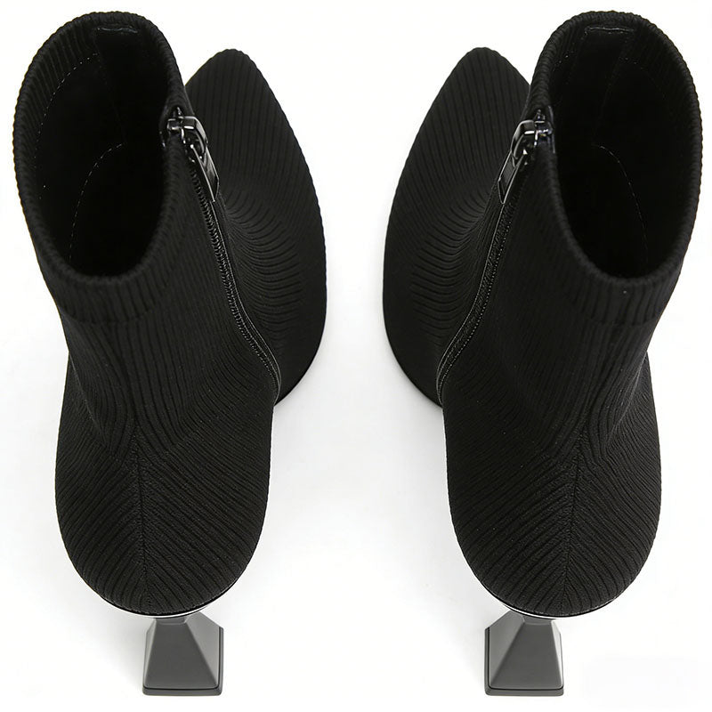 Fashionable Stiletto Heeled Women's Low Boots