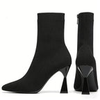 Fashionable Stiletto Heeled Women's Low Boots