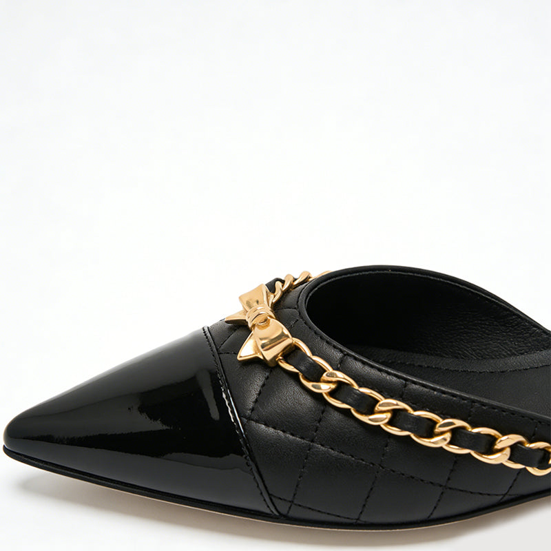 Premium Texture Workplace Commute Elegant Women's Slippers