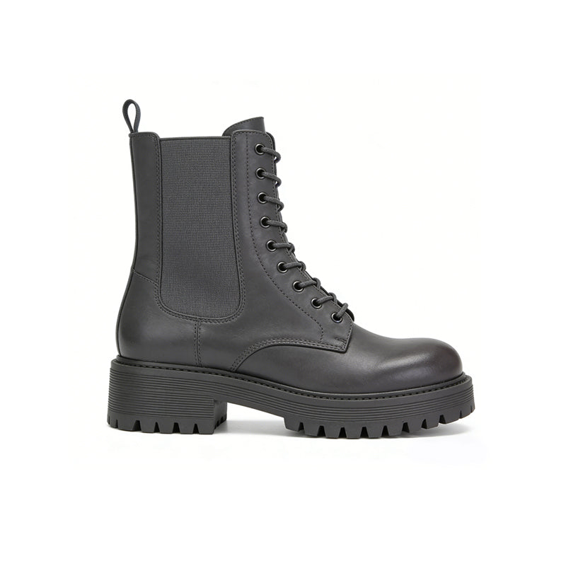 Simple Lace Up Women's Ankle Boots