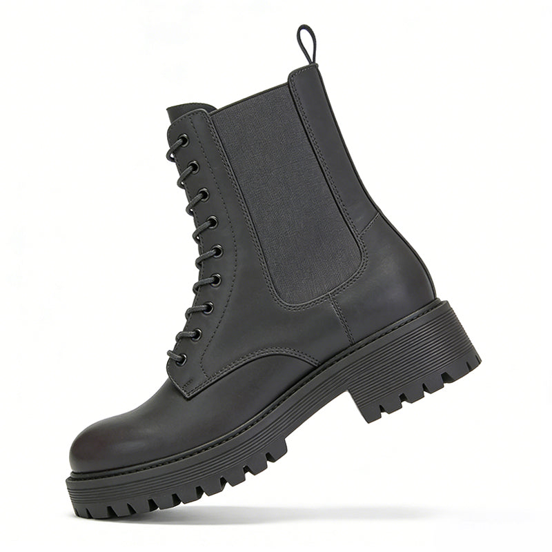 Simple Lace Up Women's Ankle Boots