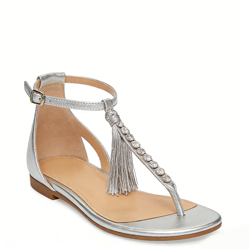 Women's Minimalist Luxury Commuter Shopping Comfort Flip Flop Flat Sandals