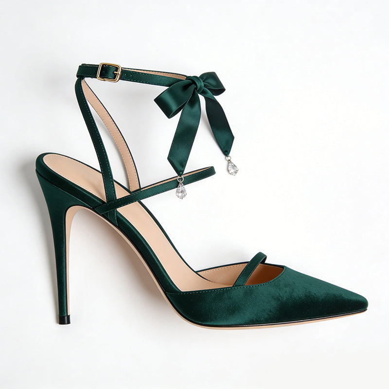 Pointed Toe Stiletto Fashion Retro Women's Pumps
