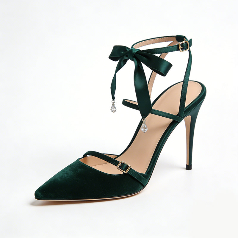 Pointed Toe Stiletto Fashion Retro Women's Pumps