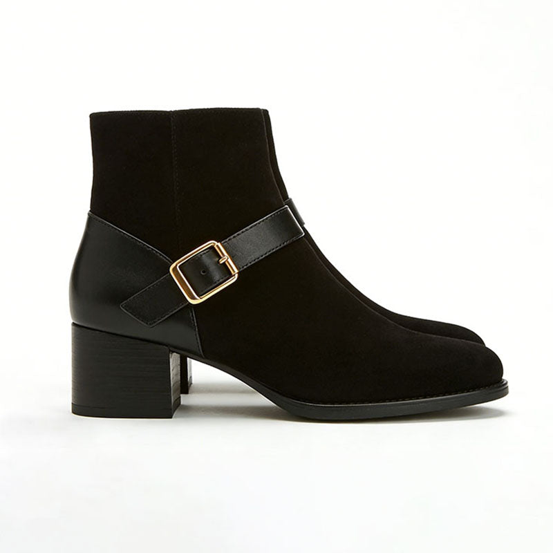 Simple Fashionable Elegant Women's Low Boots
