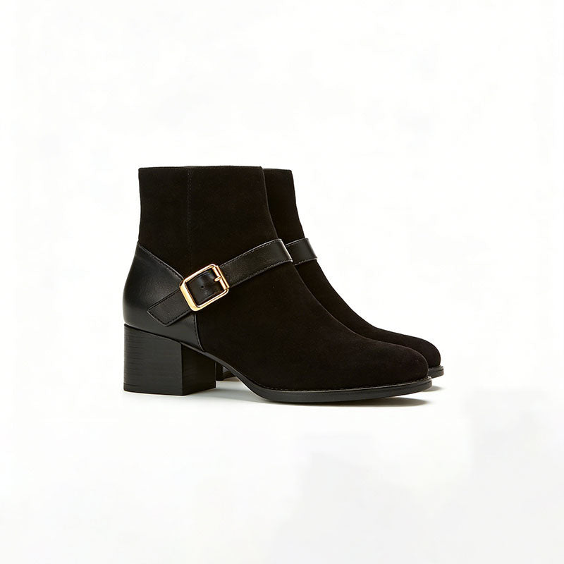 Simple Fashionable Elegant Women's Low Boots