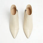 Elegant Stiletto Heeled Pointed-Toe Women's Low Boots