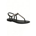 Pearl Rhinestone Decor Versatile Flip Flop Flat Sandals