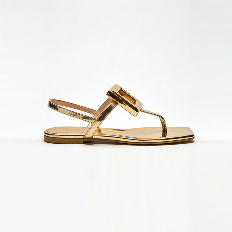 Women's Minimalist Elegant Stylish Versatile Flat Sandals