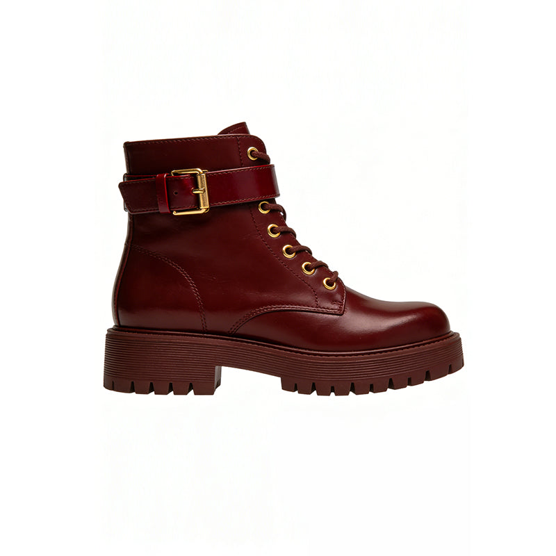 Retro Style Exquisite Buckle Strap Women's Ankle Boots