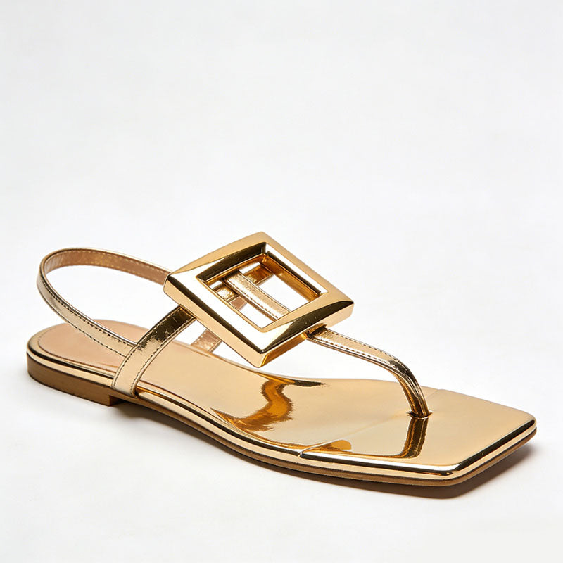 Women's Minimalist Elegant Stylish Versatile Flat Sandals