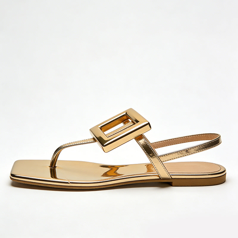 Women's Minimalist Elegant Stylish Versatile Flat Sandals