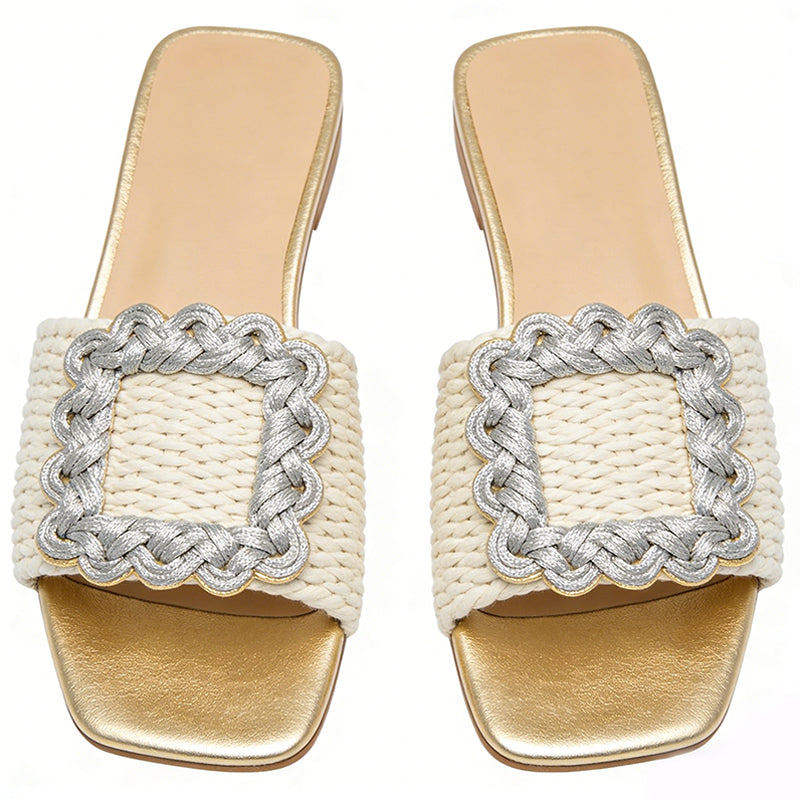 Fashion Geometric Shape Exquisite Chic Women's Slippers