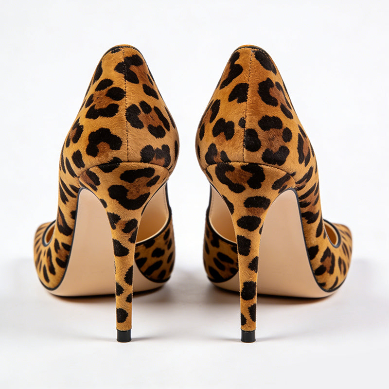 Pointed Toe Retro Modern Commuter Street High Heels