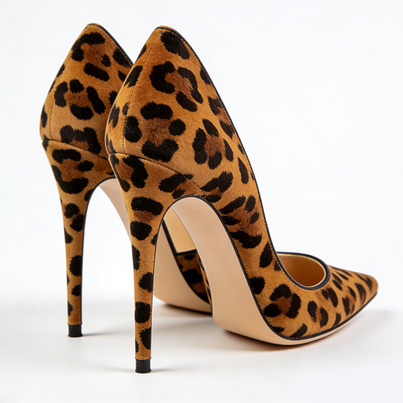 Pointed Toe Retro Modern Commuter Street High Heels