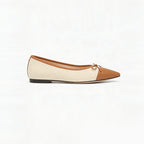 Fresh Literary Pointed Toe Lightweight Ballet Flats
