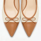 Fresh Literary Pointed Toe Lightweight Ballet Flats