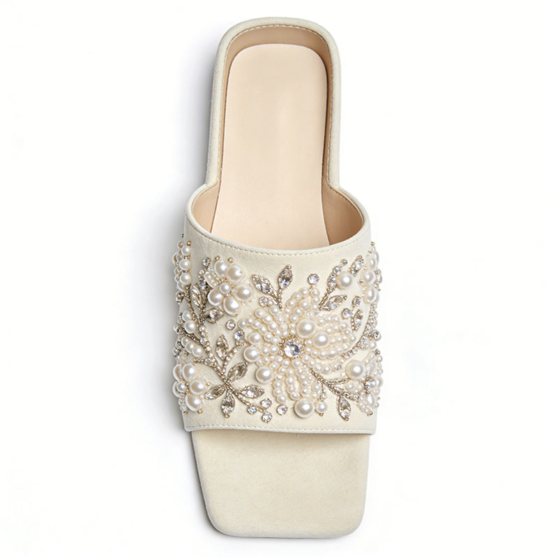 Elegant Gentle Socialite Style Women's Slippers