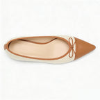 Fresh Literary Pointed Toe Lightweight Ballet Flats