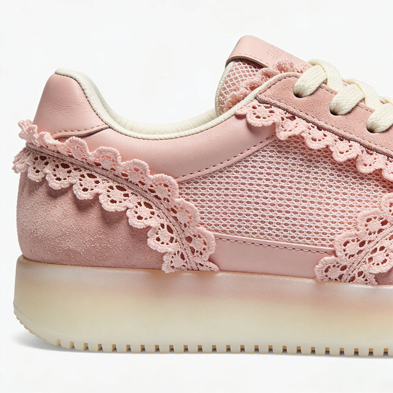 Cute Lace Women's Lifestyle Sneakers