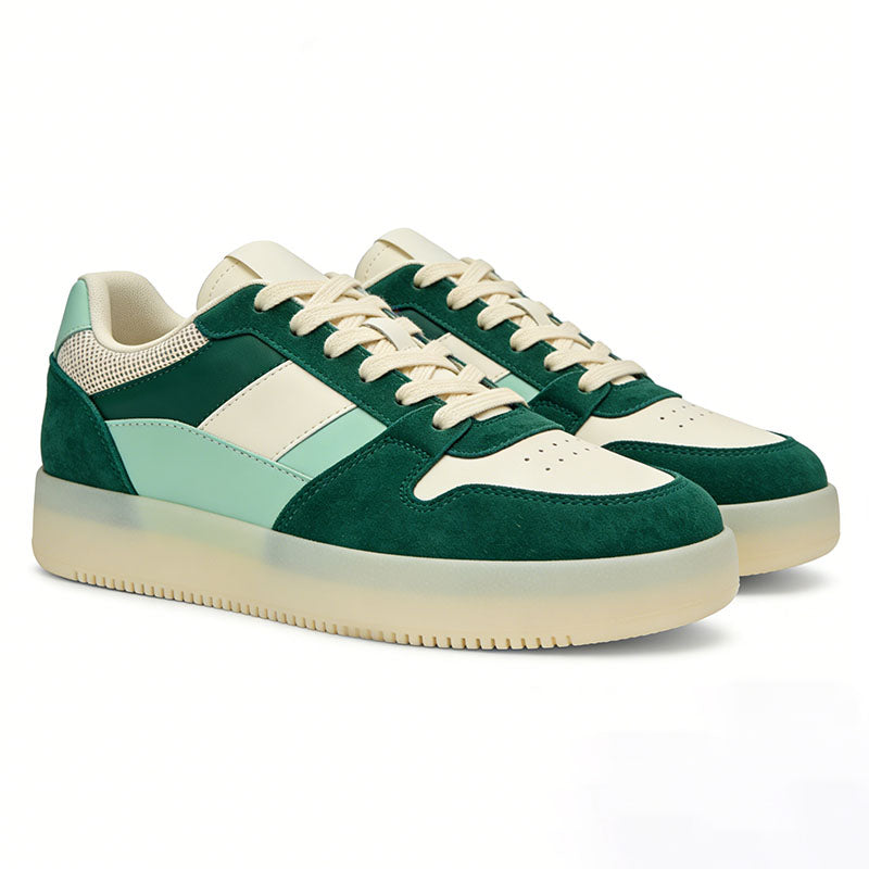 Soft Color-Blocked Women's Lifestyle Sneakers
