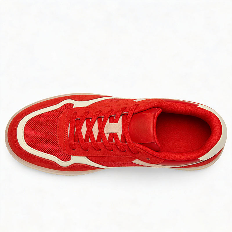 Vibrant Color Block Women's Lifestyle Sneakers