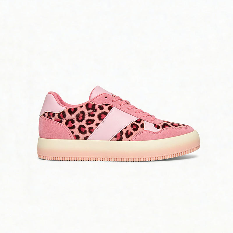 Sweet Leopard Print Women's Lifestyle Sneakers
