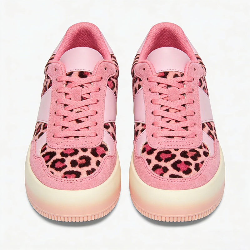 Sweet Leopard Print Women's Lifestyle Sneakers