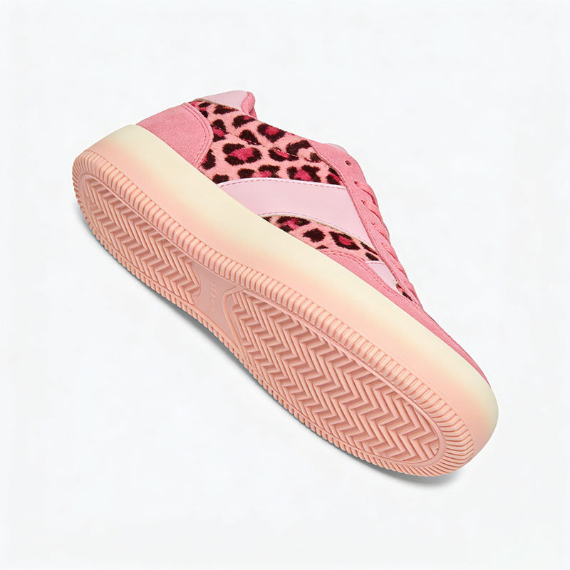 Sweet Leopard Print Women's Lifestyle Sneakers