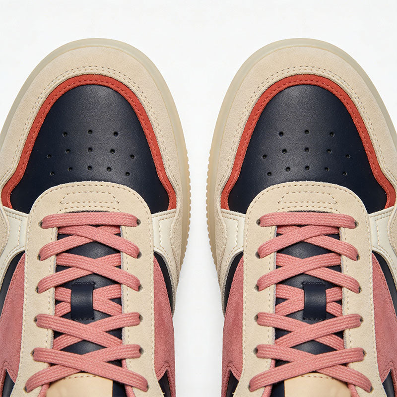 Retro Color Block Women's Lifestyle Sneakers
