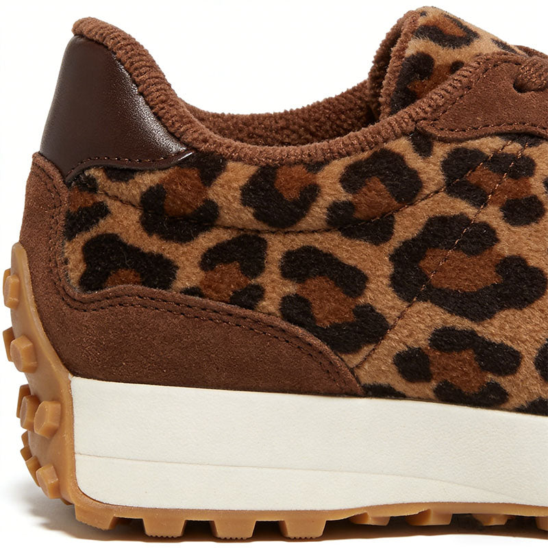 Stylish Leopard Print Women's Runners