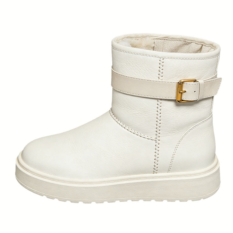 Simple Plush Comfortable Women's Snow Boots